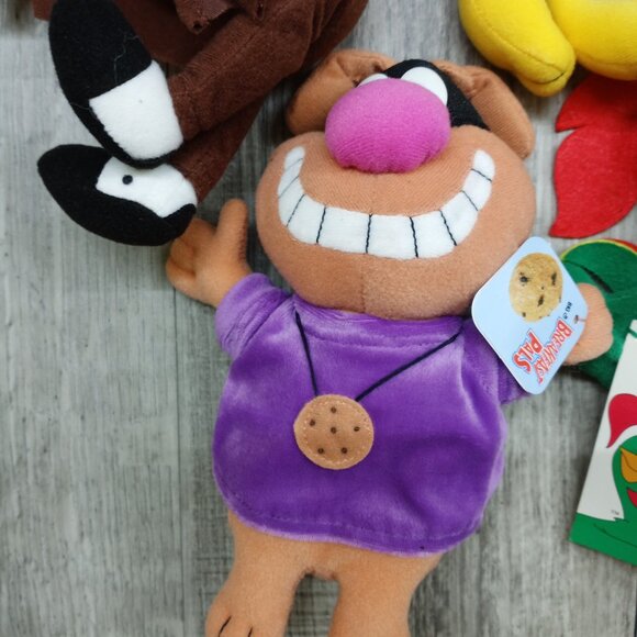 General Mills Beanie Baby Breakfast Cereal Characters Vintage Lot Cookie Crisp - Picture 5 of 8
